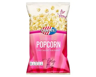 Jimmy’s Popcorn Zoet Zak (12x 60gr)