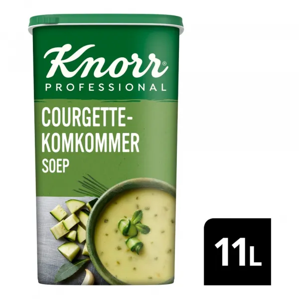 Knorr Professional Courgette-Komkommer Soep (11 liter)