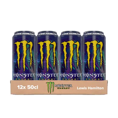 Monster Energy Lewis Hamilton Zero Sugar Blik (12x 0.5 liter)