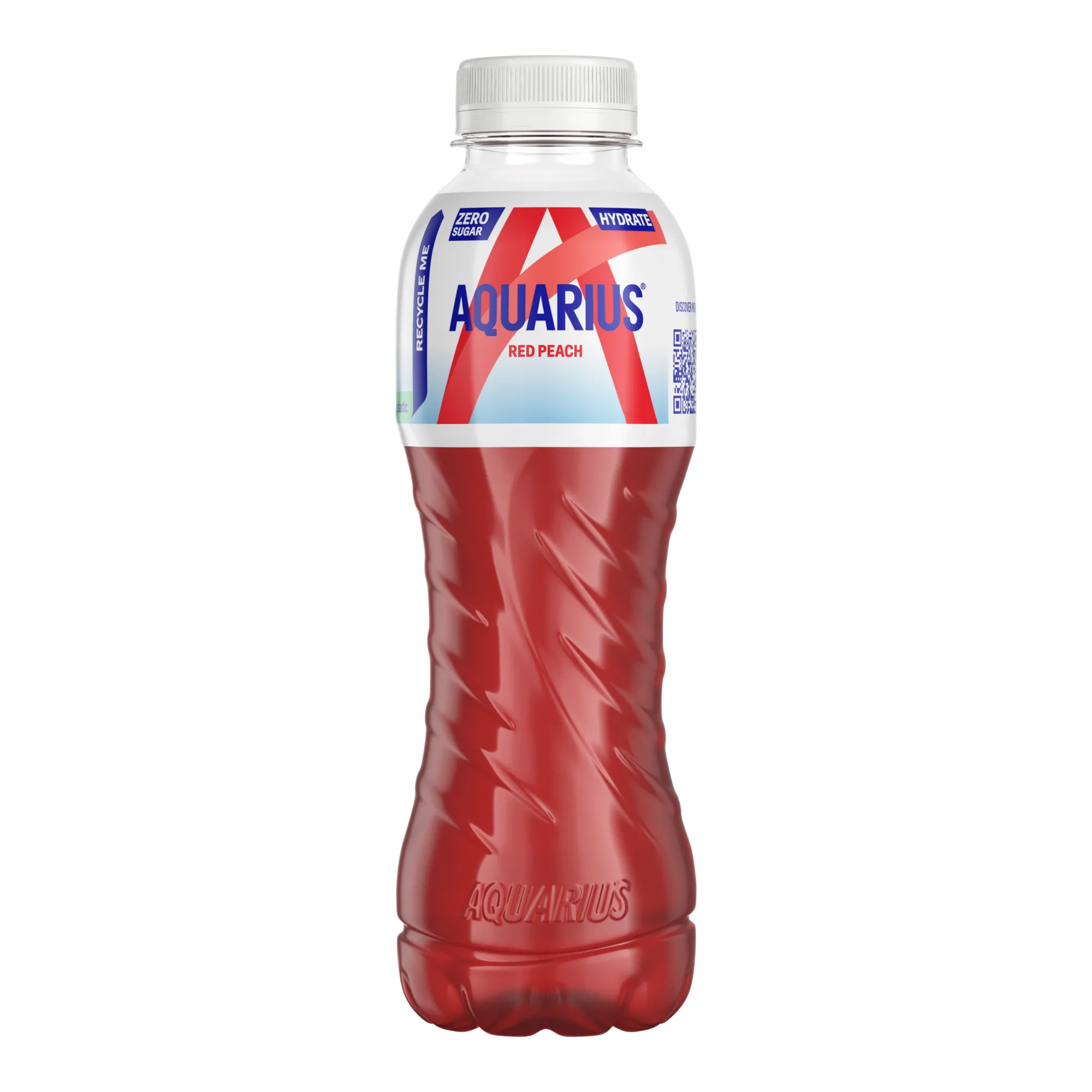 Aquarius Red Peach Zero Sugar PET (12x 500ml)