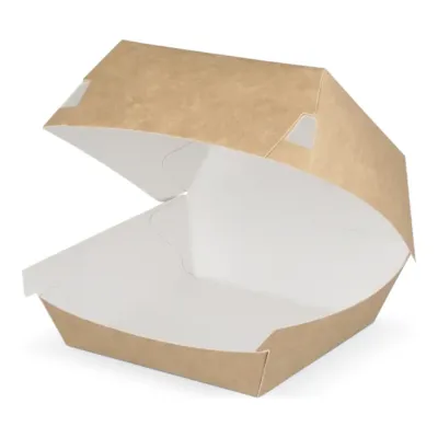 Hamburgerbak Klein Kraft/wit Bio (400 stuks)