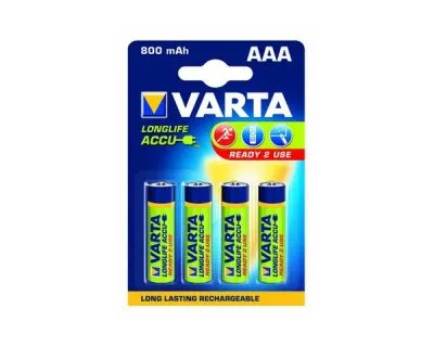 Varta Oplaadbaar HR03 800mAh AAA Blister (10x 4 stuks)