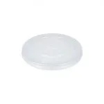 Deksel Milkshakebeker Plat met Kruis 90mm Plastic (50 stuks)