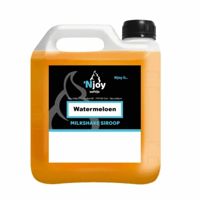 NJOY Shakesiroop Watermeloen (2 liter)