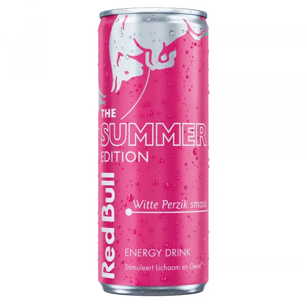 Red Bull Summer Witte Perzik Blik (12x 250ml)