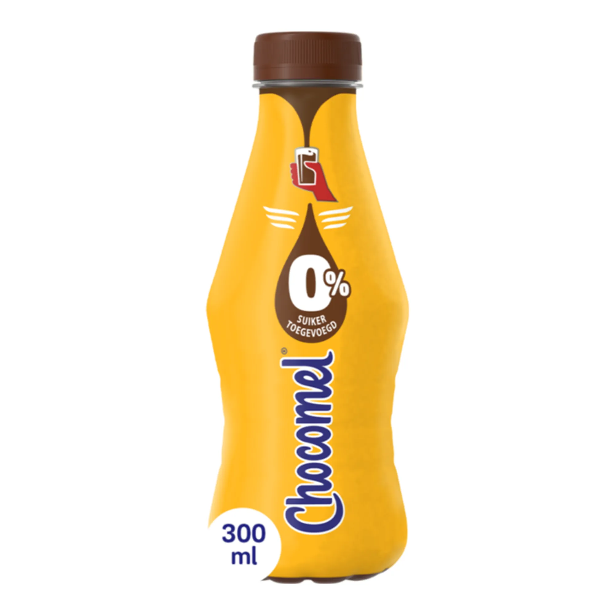 Chocomel 0% Suiker Heerlijk Romig PET (6x 300ml)