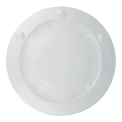 Deksel Milkshakebeker Plat met Kruis 90mm Plastic (50 stuks)