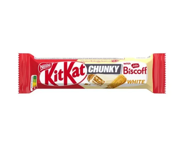 Kitkat Chunky White Lotus Biscoff (24x 42gr)