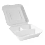 Menubak 3-vaks Suikerriet PFAS-vrij (50 stuks)