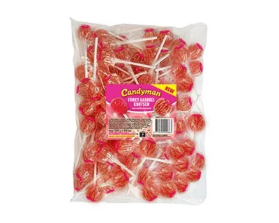 Candyman Funky Aardbei Knotsen