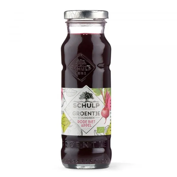 Schulp Groentje Rode Biet Appel Biologisch Flesje (15x 20cl)