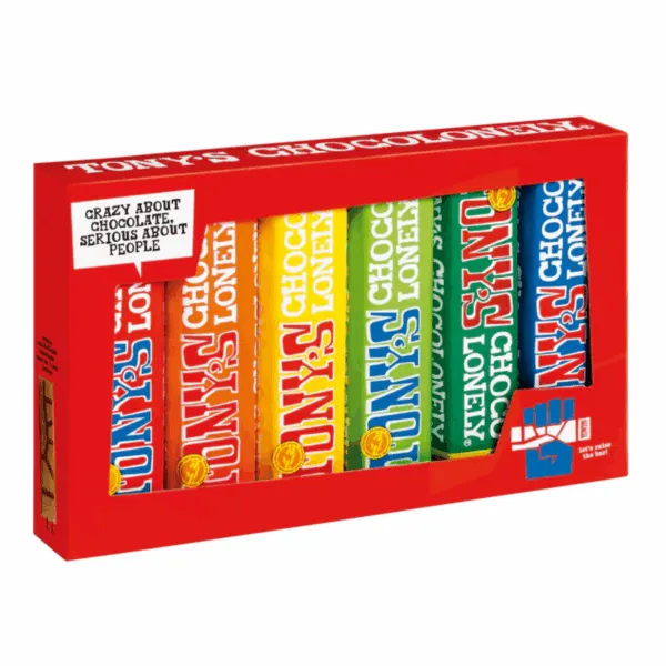 Tony’s Chocolonely Proeverijtje Klein (6 repen)