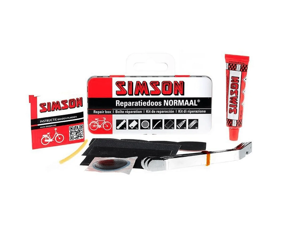 Simson Fahrradreparaturbox Normal 10-teilig - Großhandel Compliment.nl