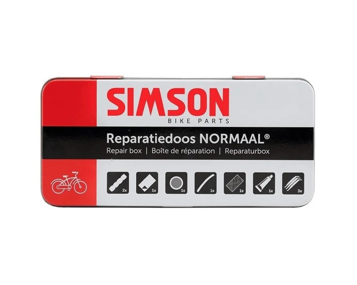 Simson Reparatiedoos Fiets Normaal 10-delig