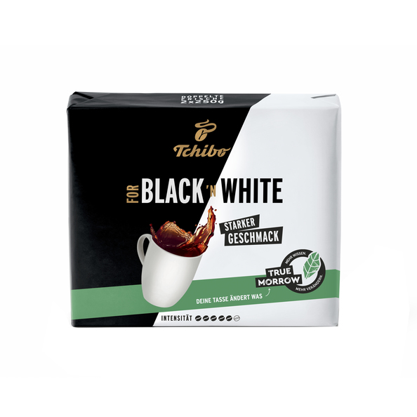 Tchibo black'n white vacuum (9x 500gr) afbeelding