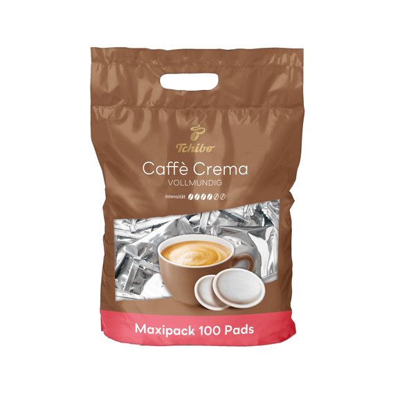 Tchibo caffè crema vollmundig (8x 100 pads) afbeelding 1