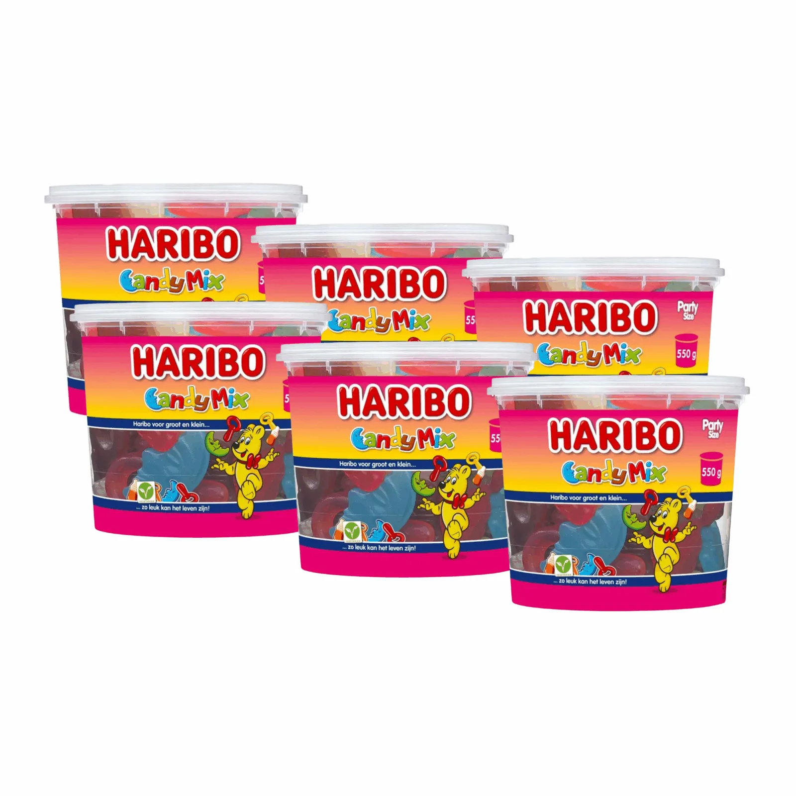 Haribo Candy Mix Silo (6x 550gr)