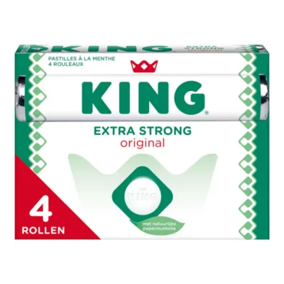 King Extra Strong Rol 4-pack (18 stuks)