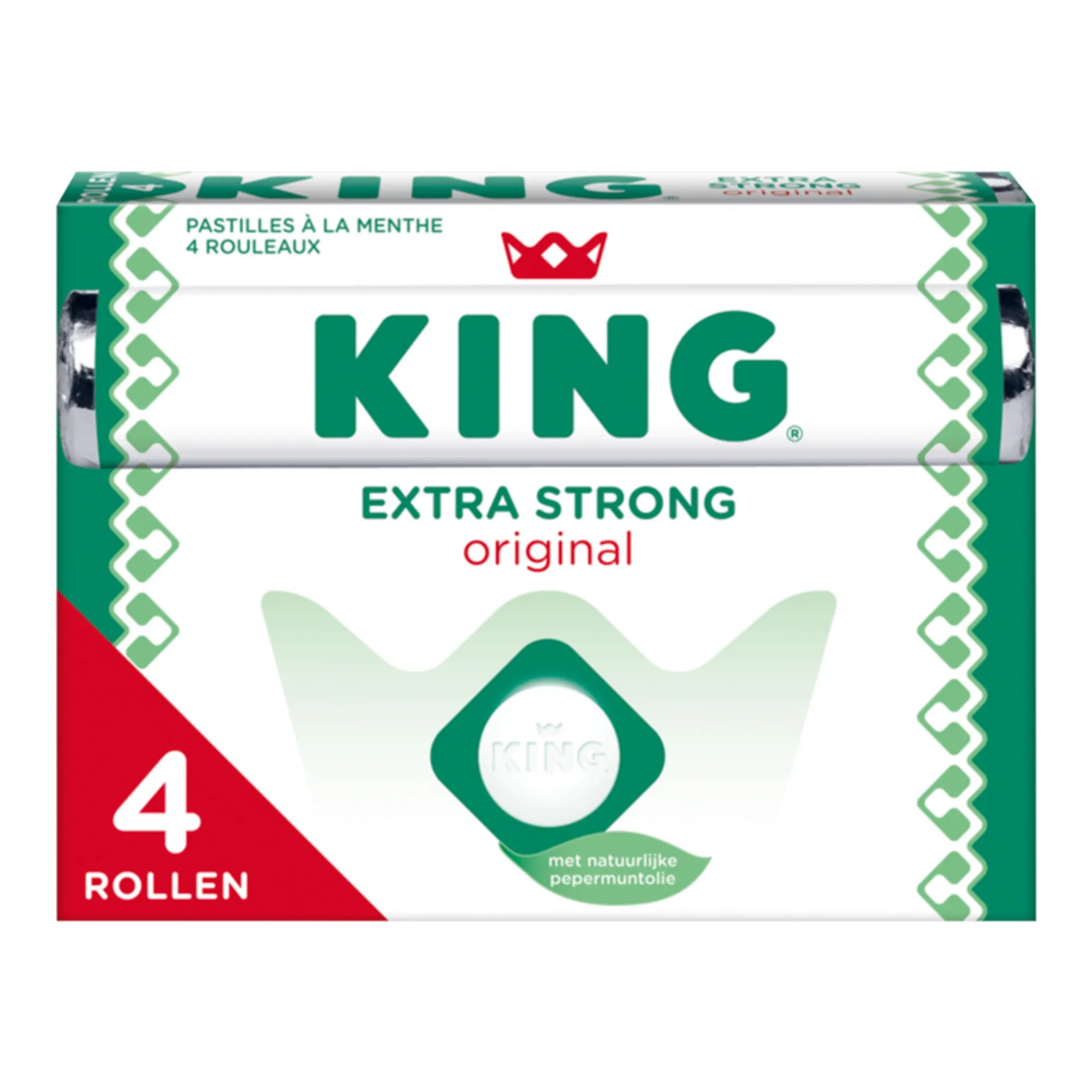 King Extra Strong Rol 4-pack (18 stuks)