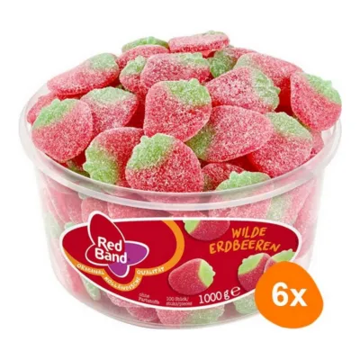RedBand Wilde Aardbeien (6x 100 stuks)