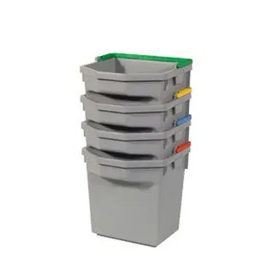 Numatic grijze emmer gele hendel 5 liter