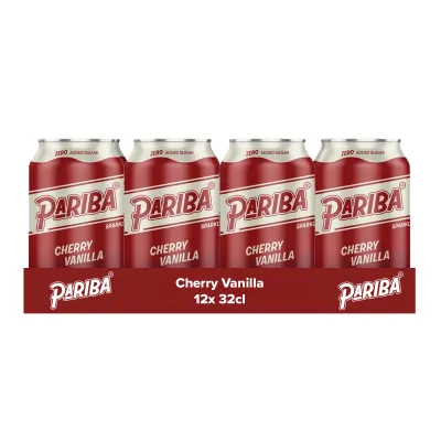 Pariba cherry vanille blik (12x 32cl)