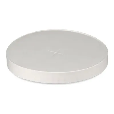 Deksel milkshakebeker plat met kruis 90 mm karton (50 stuks)