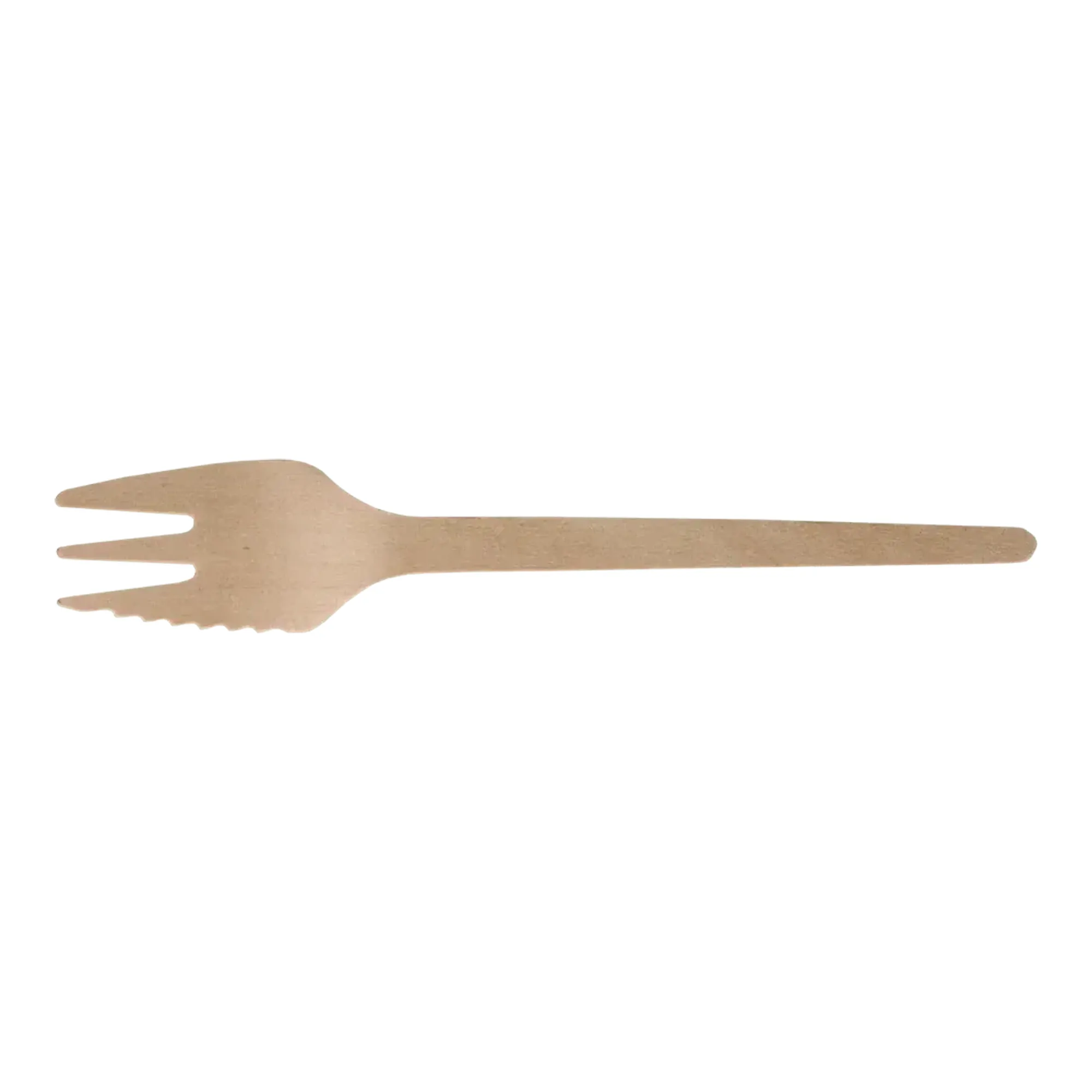 Snackvork hout 140 mm (250 stuks)