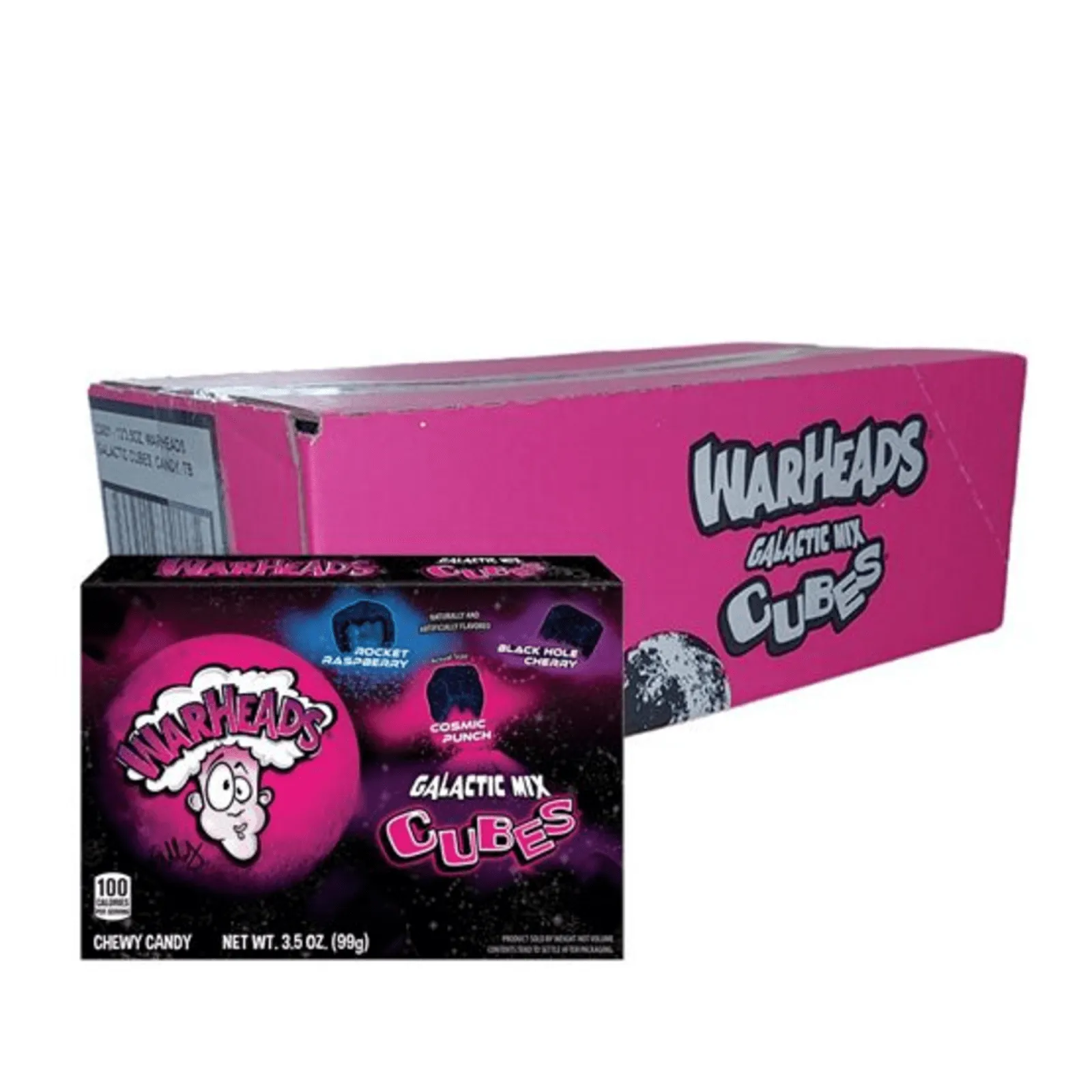 Warheads galactic cubes theatre box (12x 99gr)