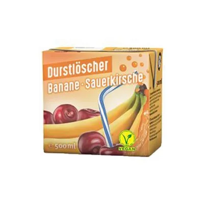 Durstloscher banane sauerkirsche 0.5ltr. a12