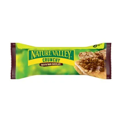 Nature valley crunchy haver en chocolade single (18x 42gr)