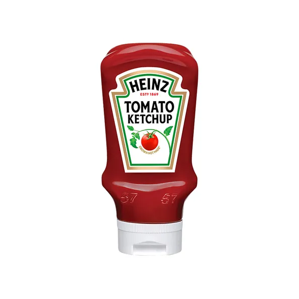 Heinz tomatenketchup top down 220 ml