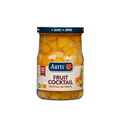 Aarts fruitcocktail (glas) 580ml. a6