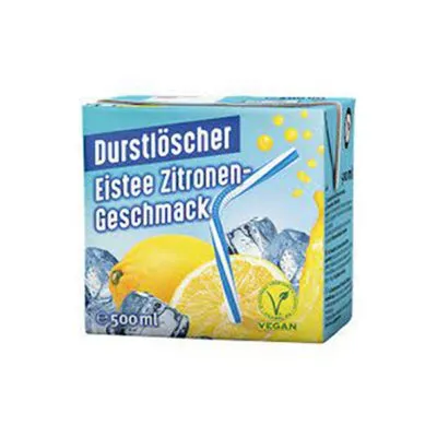 Durstloscher eistee zitrone 0.5ltr a12