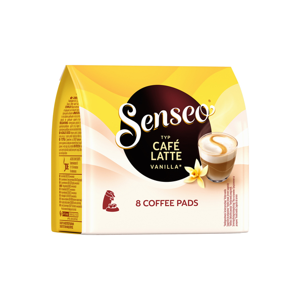 Senseo Cafe Latte Vanille (4x 8 Pads) - Großhandel Compliment.nl
