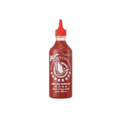 Flying goose chilisaus extra heet 455 ml