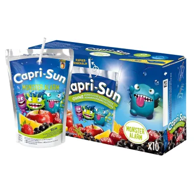 Capri Sun Monster Alarm (D) 200ml (4x 10 stuks)