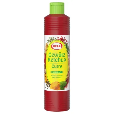 Hela Curry Gewürzketchup Delikat (12x 800ml)