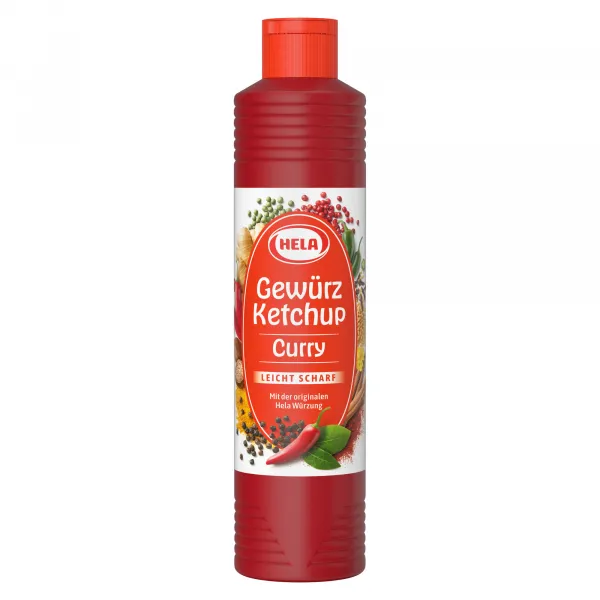 Hela curry gewürzketchup scharf (12x 800ml)