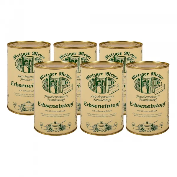 Metzger Meyer Erbseneintopf (6x 1.2 liter)