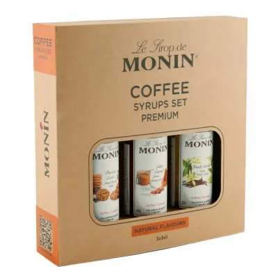 Monin Koffie Siroop Set (3x 5cl)