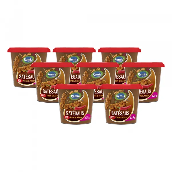 Remia Satesaus Hot (8x 325gr)