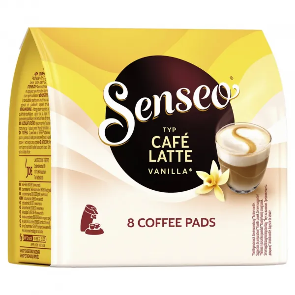 Senseo Cafe Latte Vanille (4x 8-pads)
