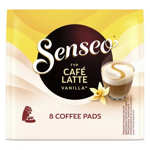 Senseo Cafe Latte Vanille (4x 8-pads)