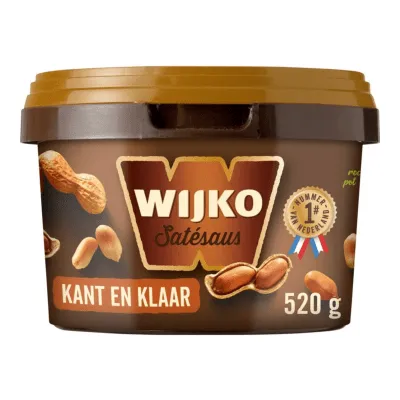 Wijko satesaus kant en klaar (6x 520gr)