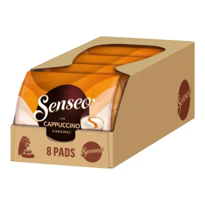 Senseo Cappuccino Caramel (4x 8-pads)