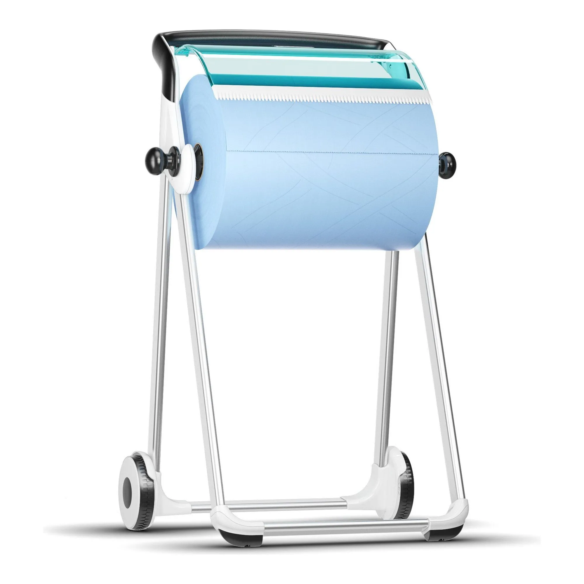 Tork Vloerstandaard Kunststof Wit/Turquoise 652000 (1 stuk)