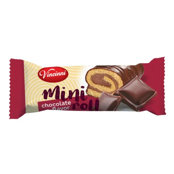 Vincinni Mini Rolls chocolade (15x 5-pack)