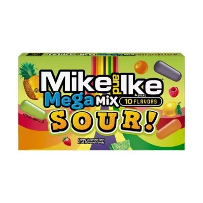 Mike and ike mega mix sour theatre box (12x 120gr)