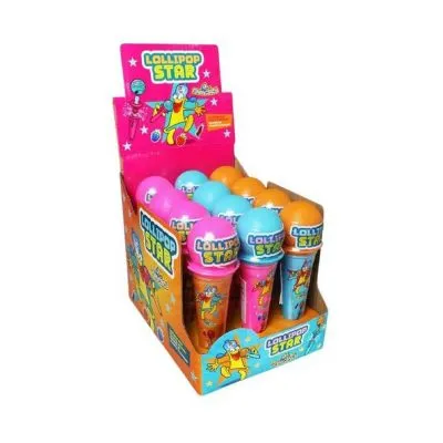 Microphone met lollie (12x 35gr)